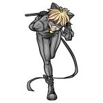 how to draw Cat Noir image