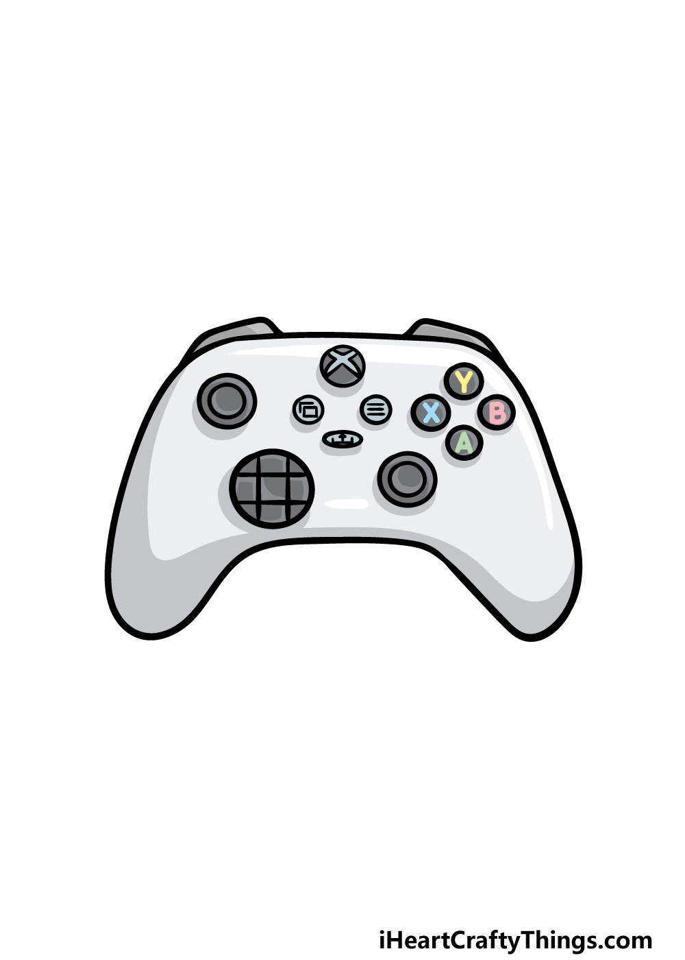 How To Draw An Xbox Controller – A Step by Step Guide