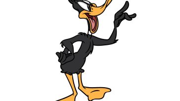 how to draw Daffy Duck image