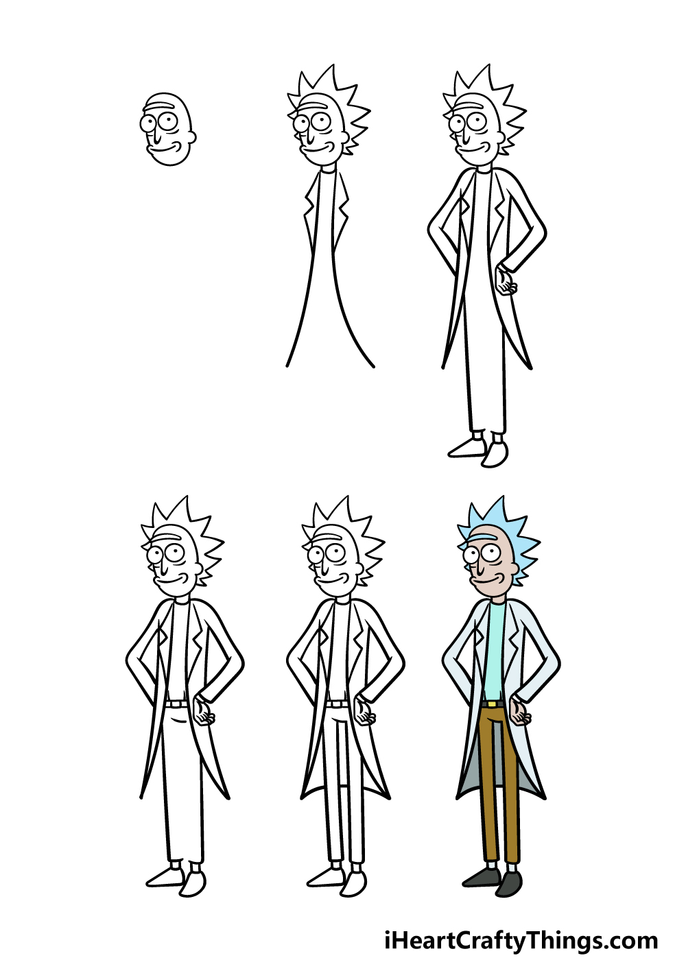 How to Draw Rick and Morty: A Step-by-Step Guide