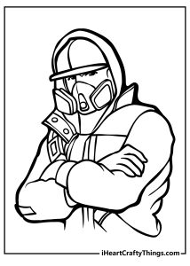 30 Fortnite Coloring Pages For Kids (100% Free Printables)