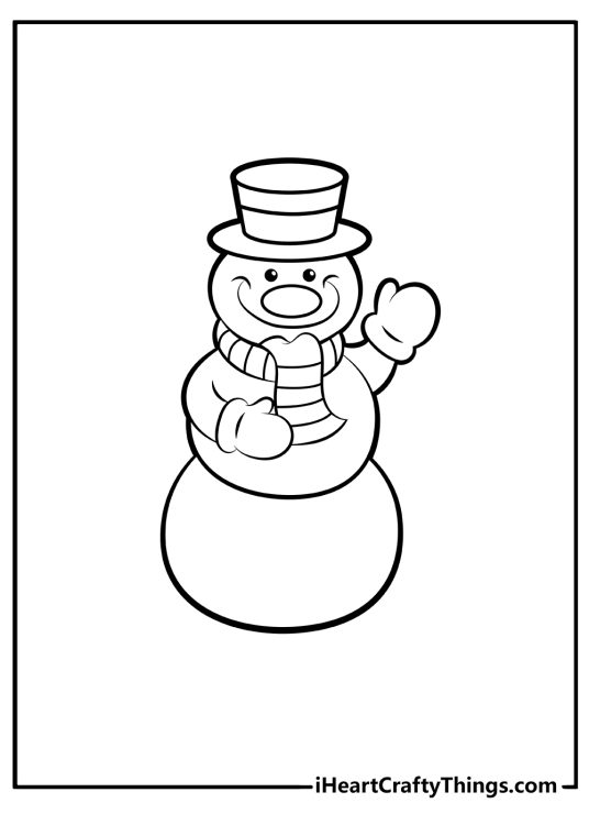 Christmas Coloring Pages (100% Free Printables)