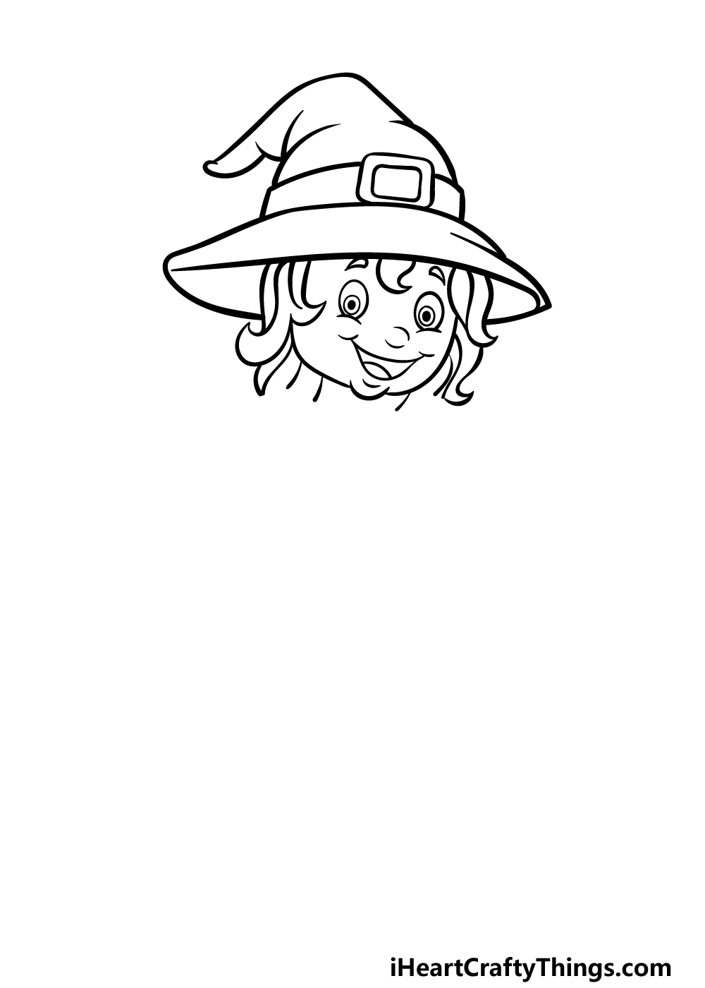 how to draw a Halloween Kid step 2