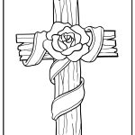 Cross Coloring Pages free printables