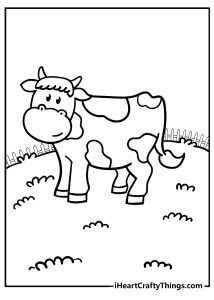 Farm Animal Coloring Pages (100% Free Printables)