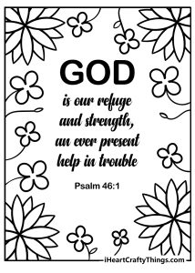 Bible Verse Coloring Pages (100% Free Printables)