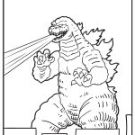 Godzilla Coloring Pages free printable