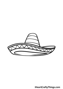 Sombrero Drawing - How To Draw A Sombrero Step By Step