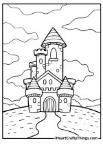 Castle Coloring Pages (100% Free Printables)