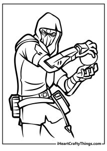 30 New Fortnite Coloring Pages 2024 (100% Free Printables)