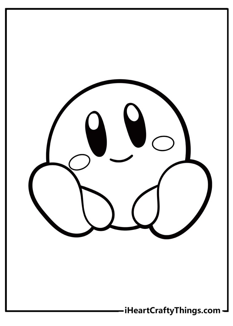 15 Kirby Coloring Pages (100% Free Printables)
