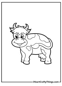 35 Cow Coloring Pages (100% Free Printables)