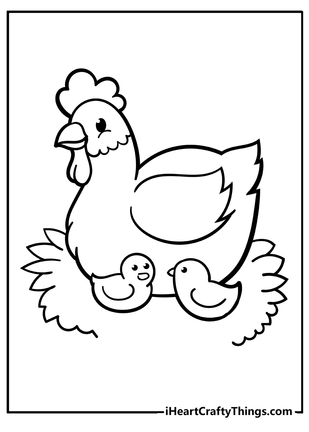 Printable Farm Animal Coloring Pages Updated 21