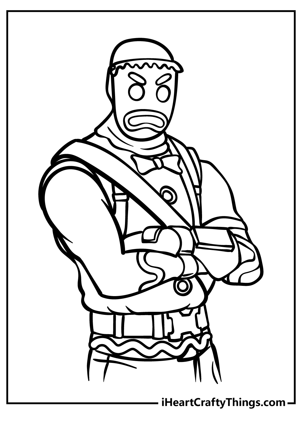 fortnite coloring pages recon expert