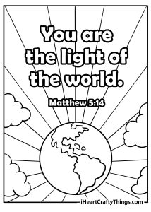 Bible Verse Coloring Pages (100% Free Printables)