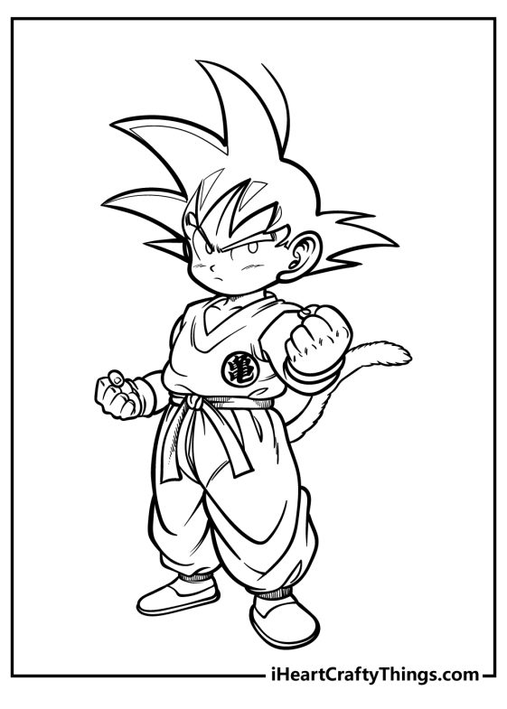 1500+ Anime Coloring Pages (100% Free Printables)
