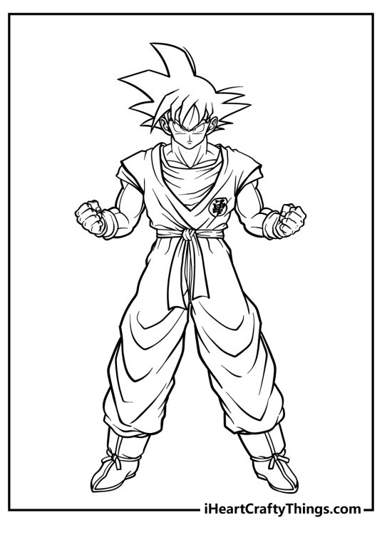 Anime Coloring Pages (100% Free Printables)