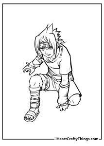 Anime Coloring Pages (100% Free Printables)