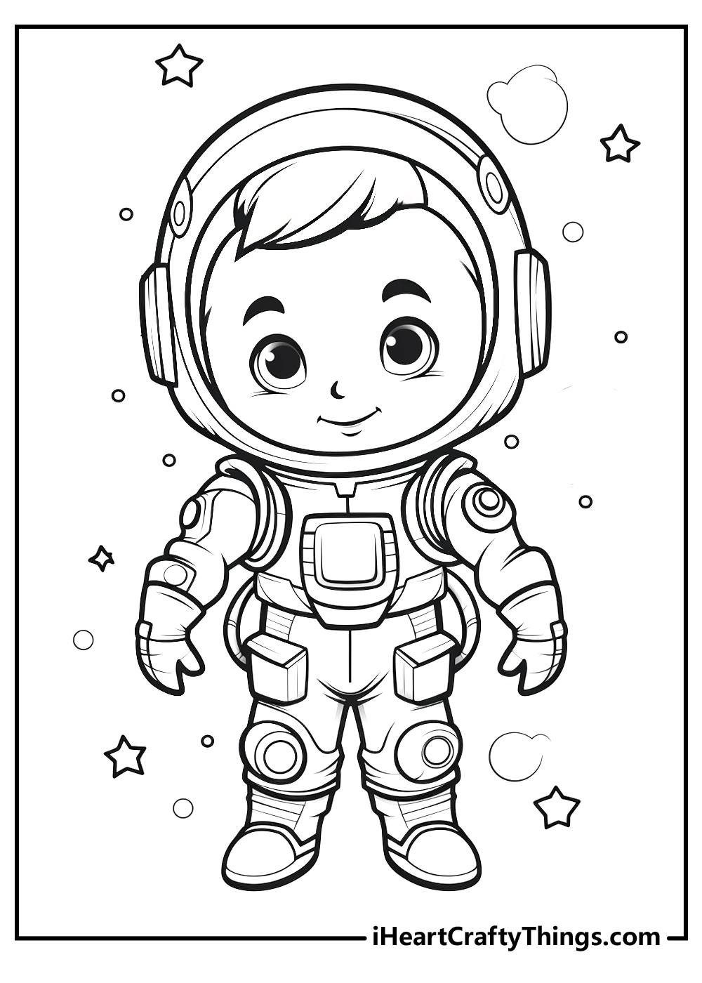 original astronaut coloring pages