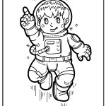 Astronaut Coloring Pages free printables