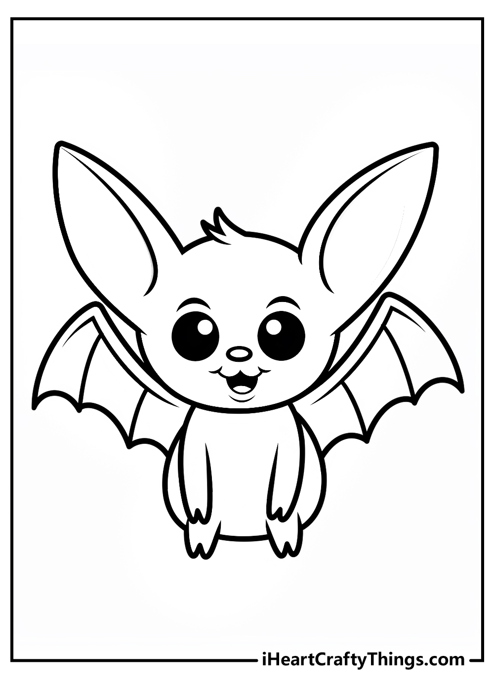 bat coloring pages free download