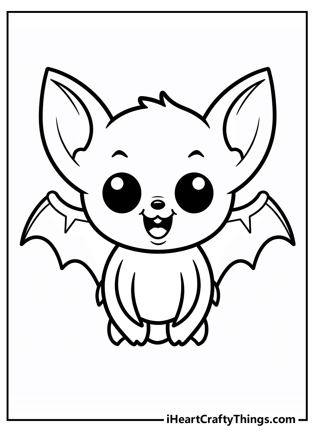 new bat coloring pages for kids