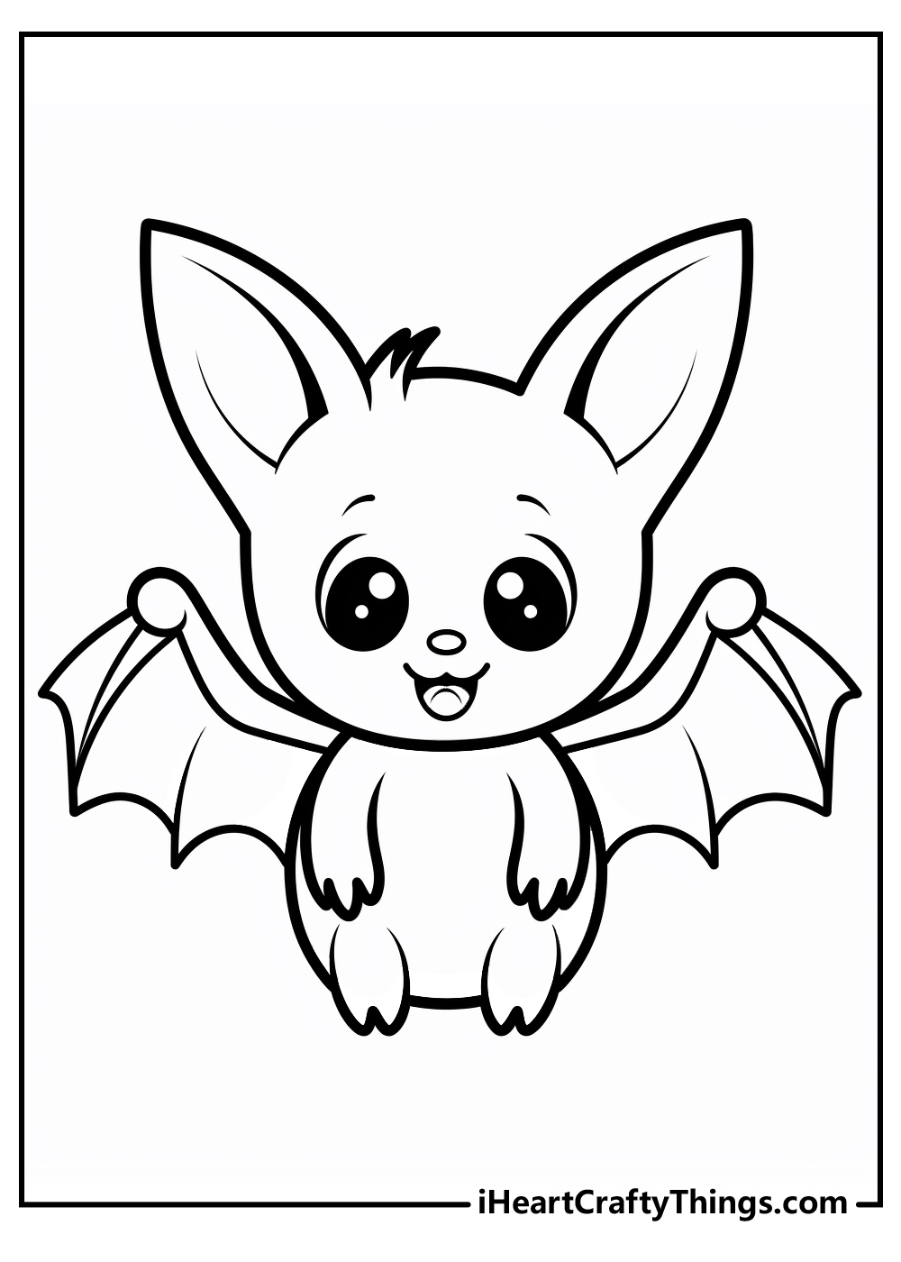 bat coloring printable free download