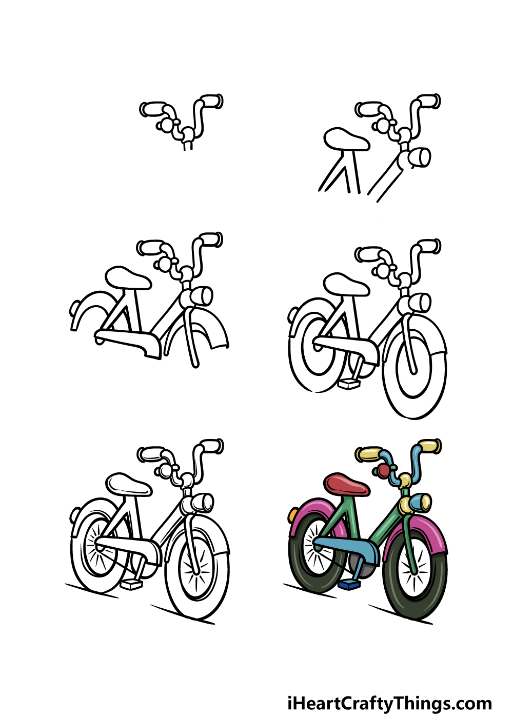 Bike riding coloring pages hi-res stock photography and images - Alamy