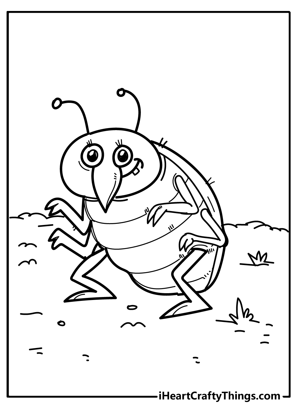 Bug Coloring Pages for kids free download