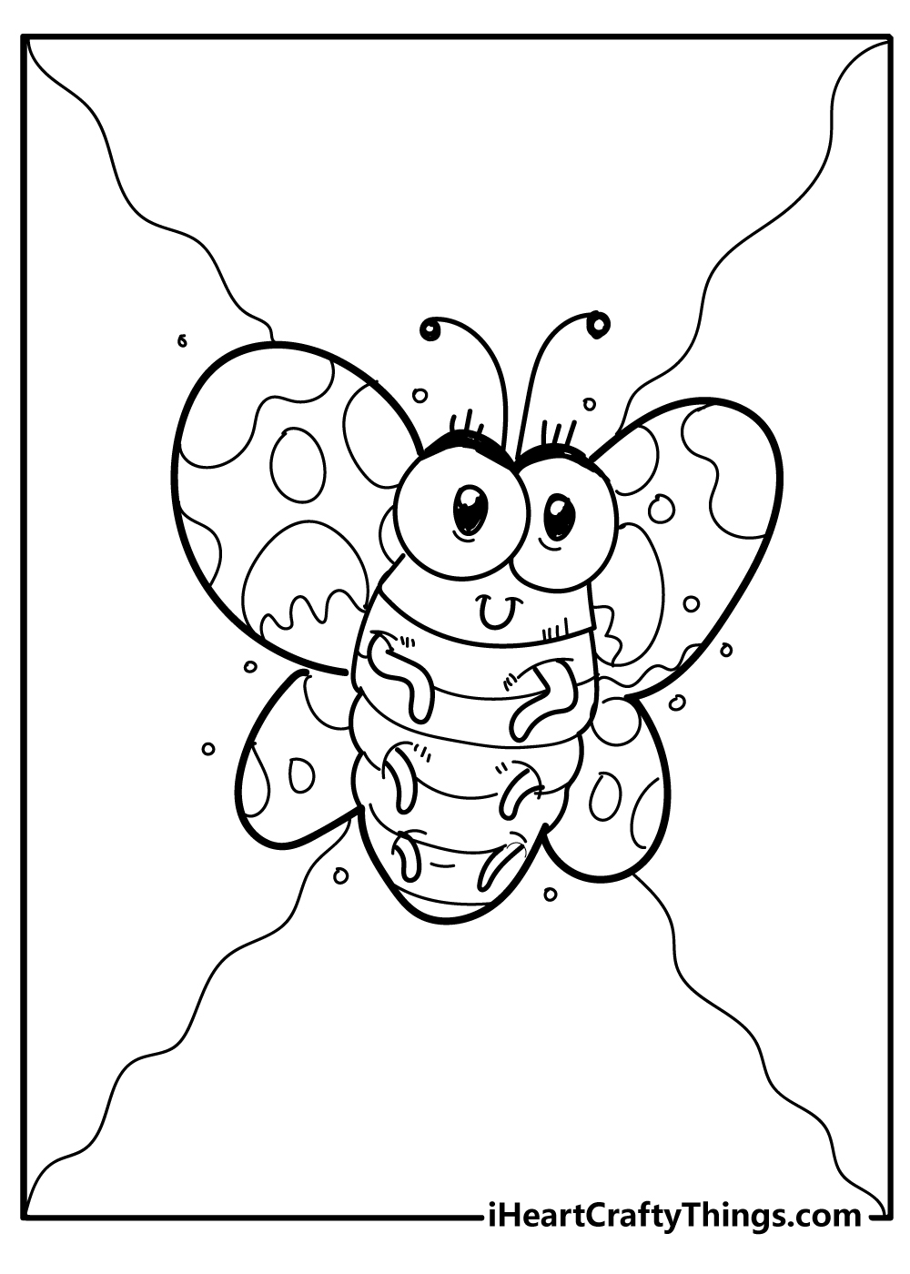 Bug Coloring Book free printable