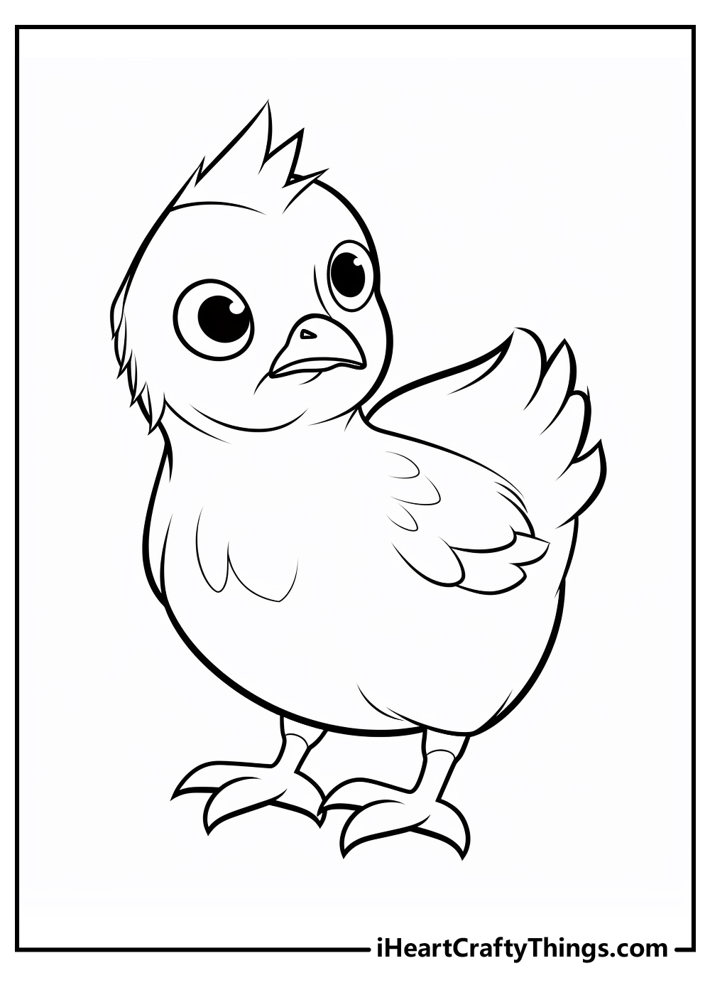 Free Downloadable Coloring Sheet for Children - Cozy Coats for Kids