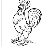 Chicken Coloring Pages free printable