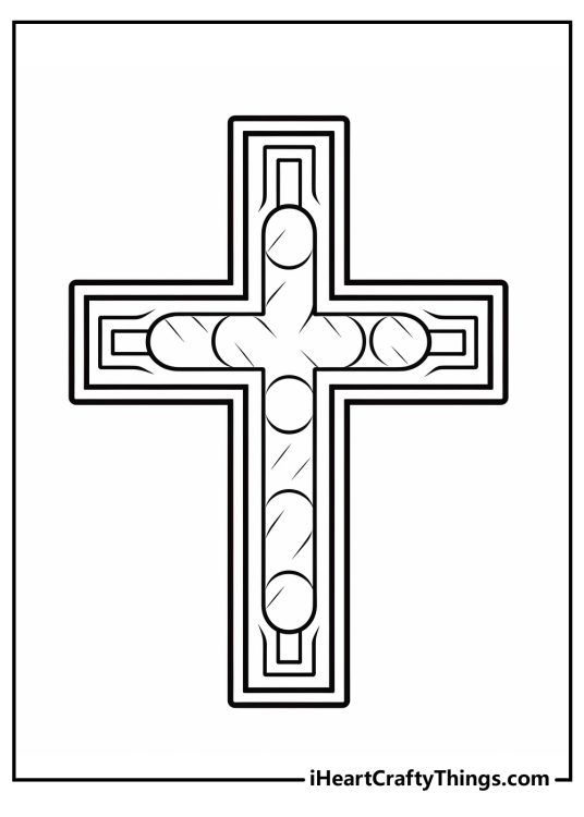 Printable Cross Coloring Pages (100% Free Printables)