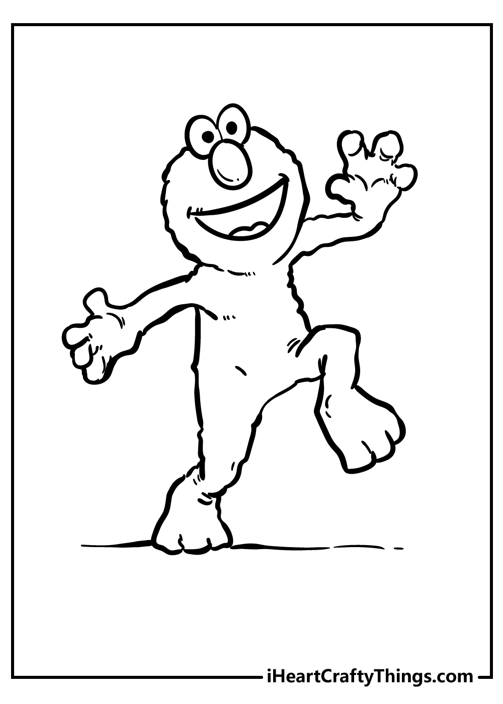 elmo and zoe coloring pages