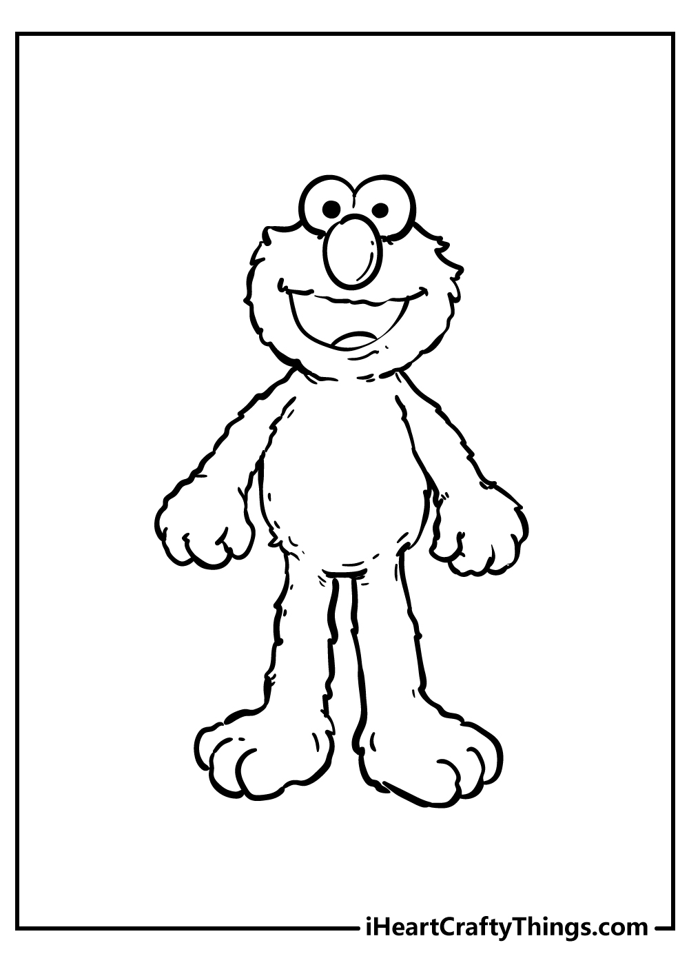 Elmo Coloring Book for kids free