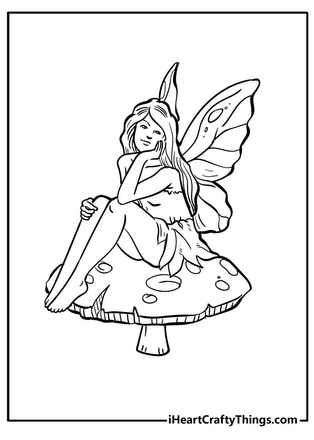 coloring pages of fairys