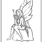 Fairy Coloring Pages free printable