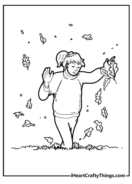 Fall Coloring Pages (100% Free Printables)