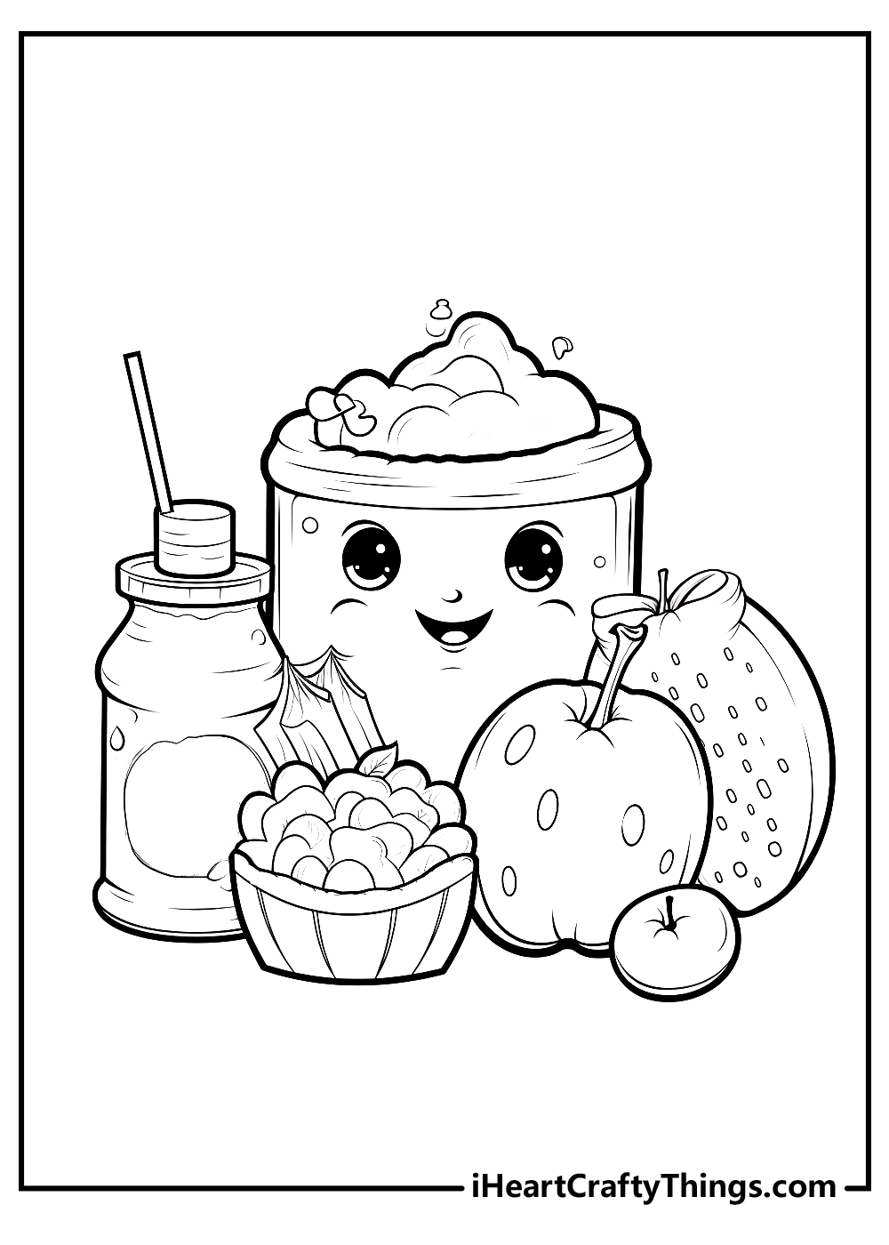 original food coloring pages