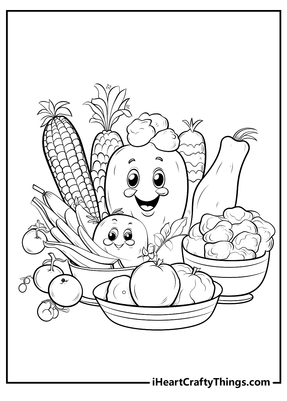 food coloring sheet for kids