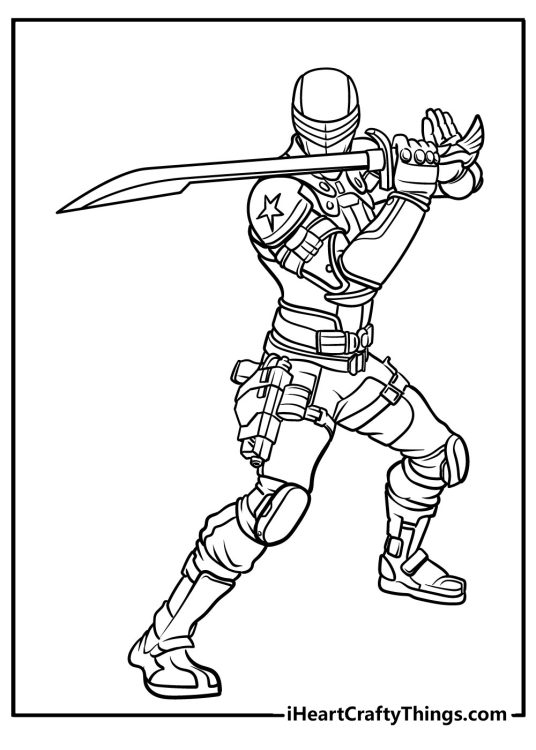 Fortnite Coloring Pages (100% Free Printables)