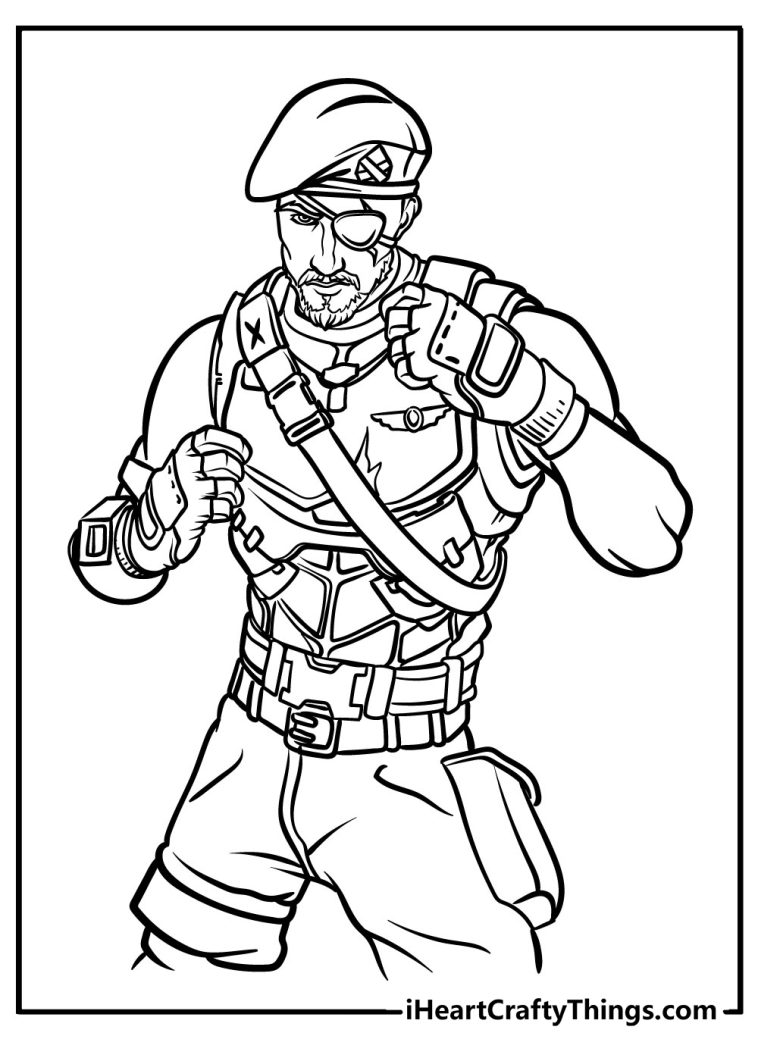 All New Fortnite Coloring Pages 2024 (100% Free Printables)