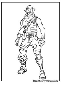 30 New Fortnite Coloring Pages 2024 (100% Free Printables)