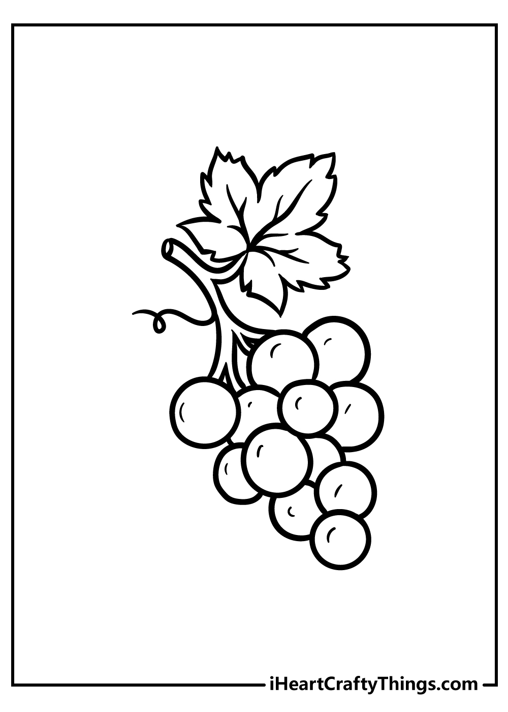 Fruit Coloring Pages for adults free printable