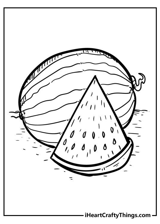 Fruit Coloring Pages