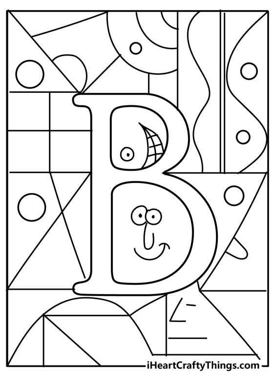 Letter B Coloring Pages (100% Free Printables)