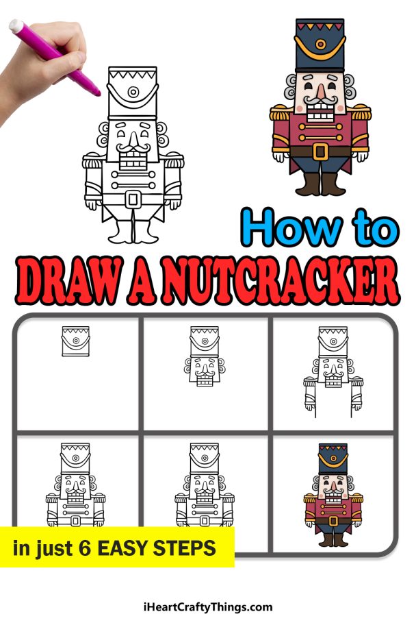 Nutcracker Drawing How To Draw A Nutcracker Step By Step