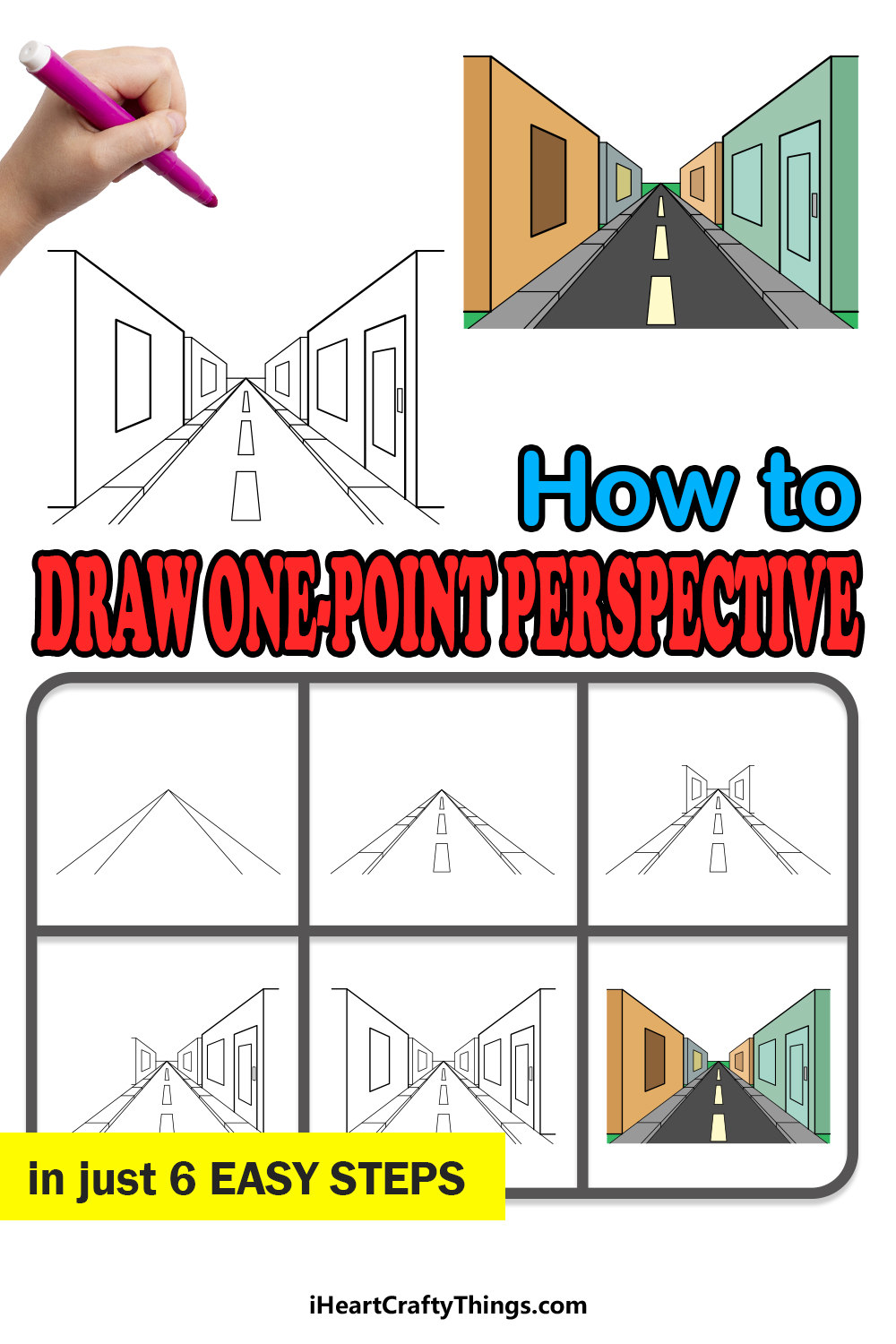 One Point Perspective Sketching • Concepts App • Infinite, Flexible  Sketching