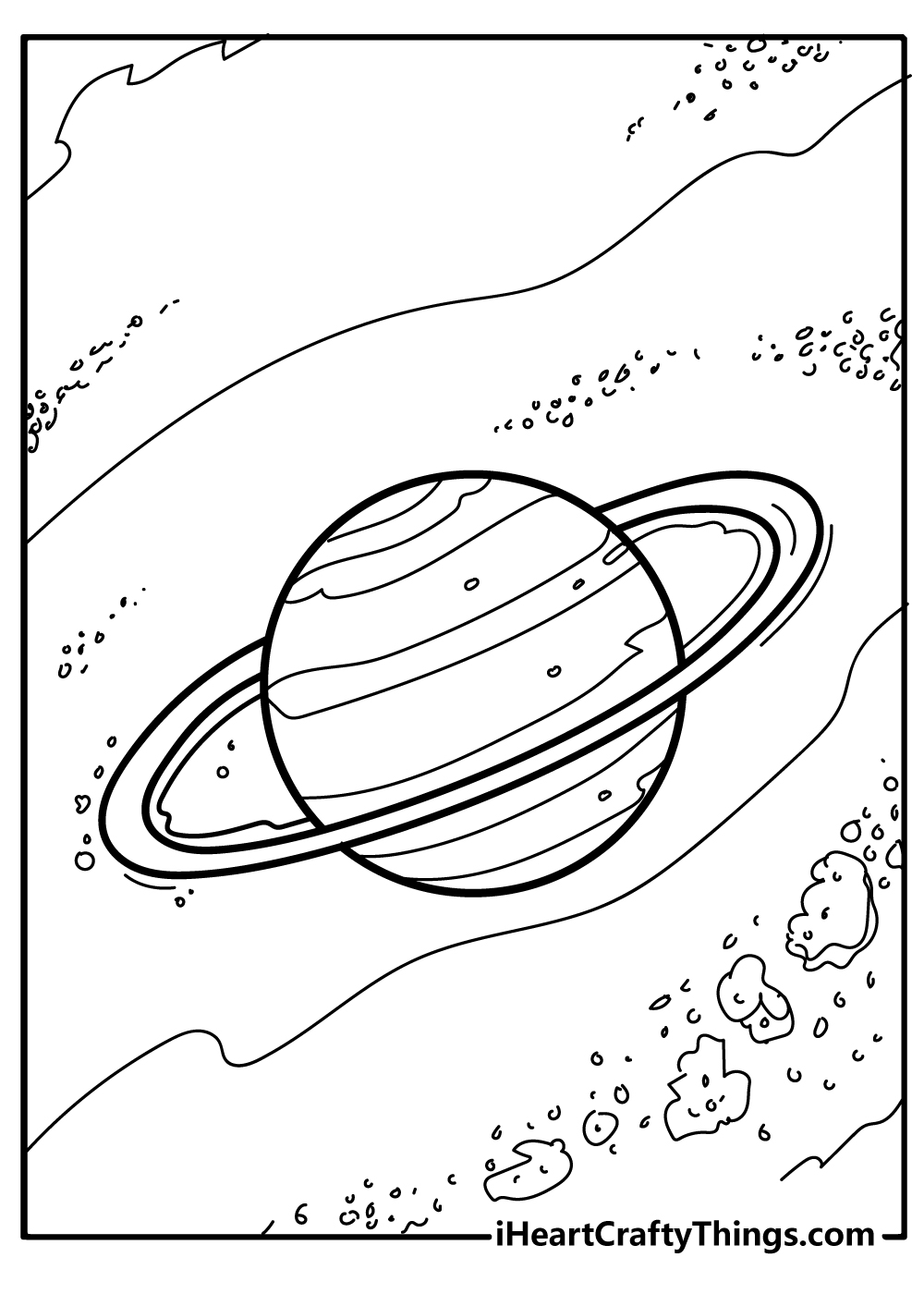 neptune planet coloring sheet