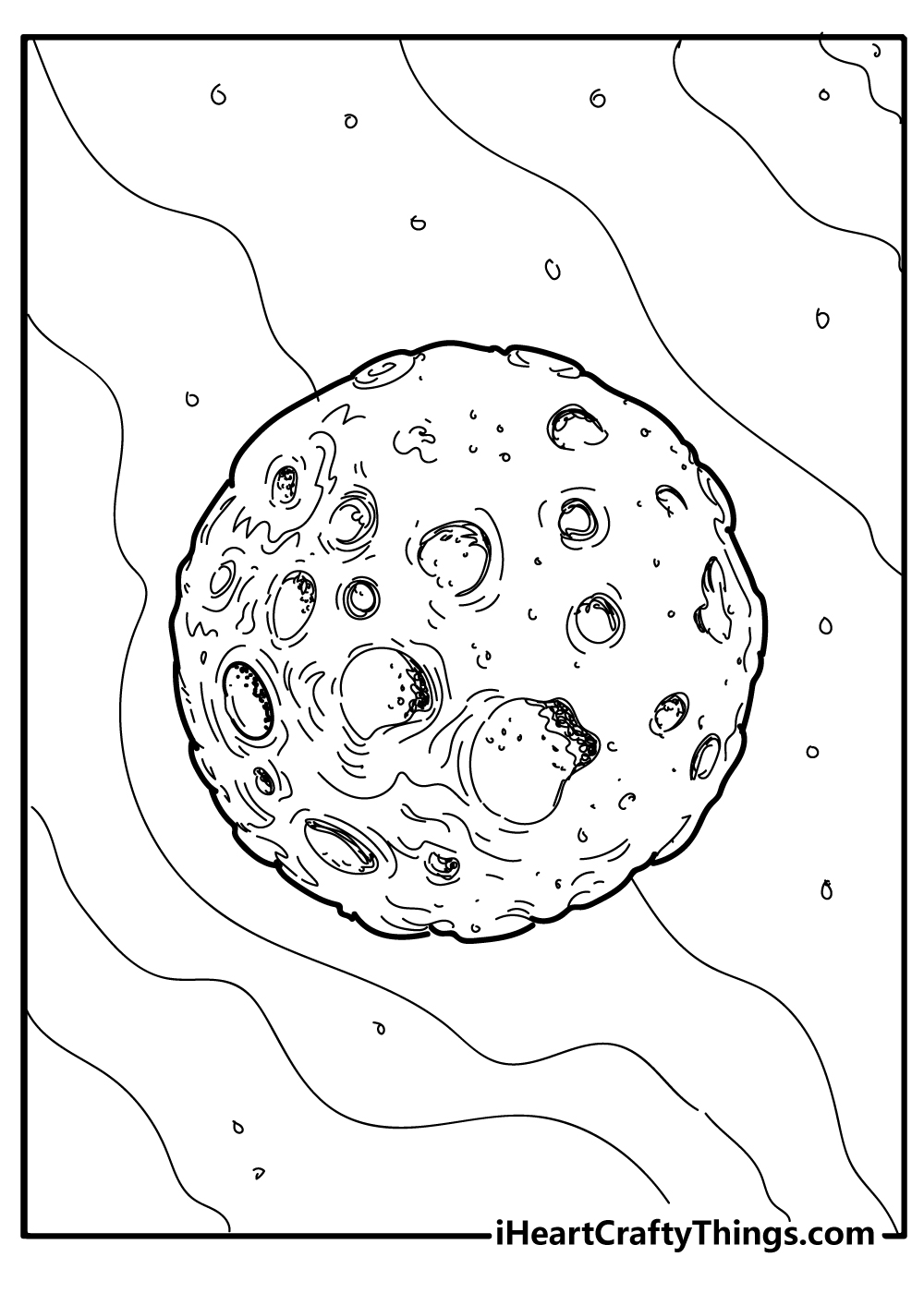 Planets Coloring Pages for adults free printable